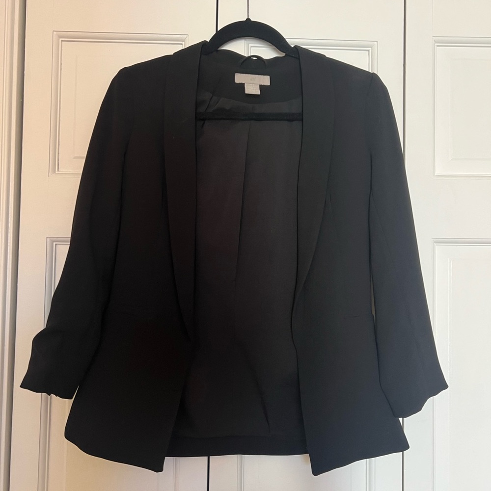 H&M black blazer